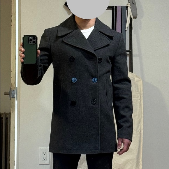 Club Monaco Dress Peacoat - Picture 6 of 7